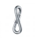 Maillon oval twist 7 mm acero - Peguet